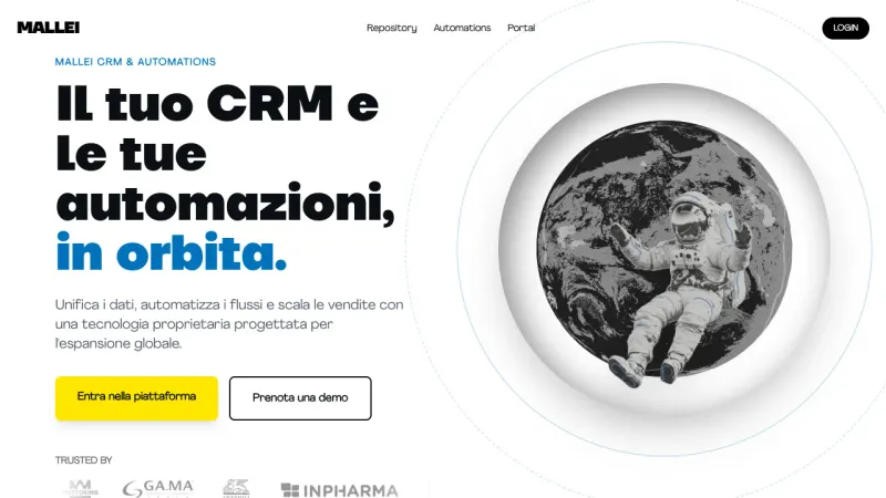 Homepage di Mallei